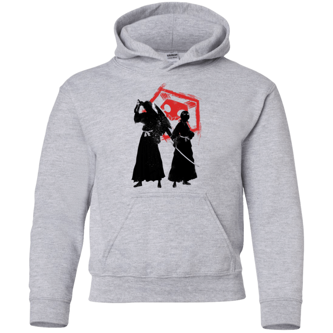 Sweatshirts Sport Grey / YS Shinigami 2 Youth Hoodie