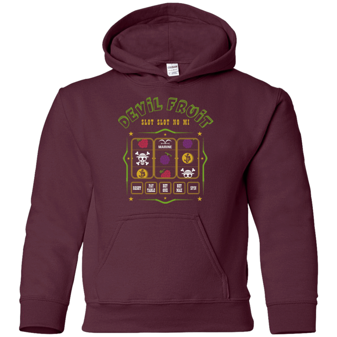Sweatshirts Maroon / YS Slot slot Youth Hoodie