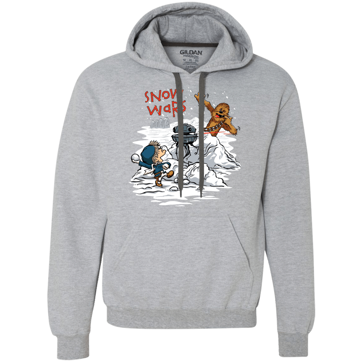 Sweatshirts Sport Grey / Small Snow Wars Premium Fleece Hoodie