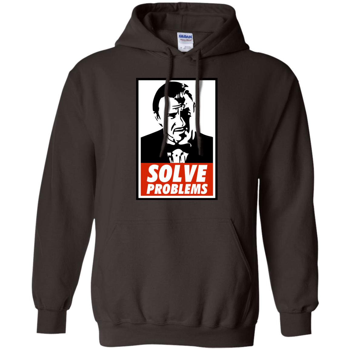 Sweatshirts Dark Chocolate / Small Solve problems Pullover Hoodie