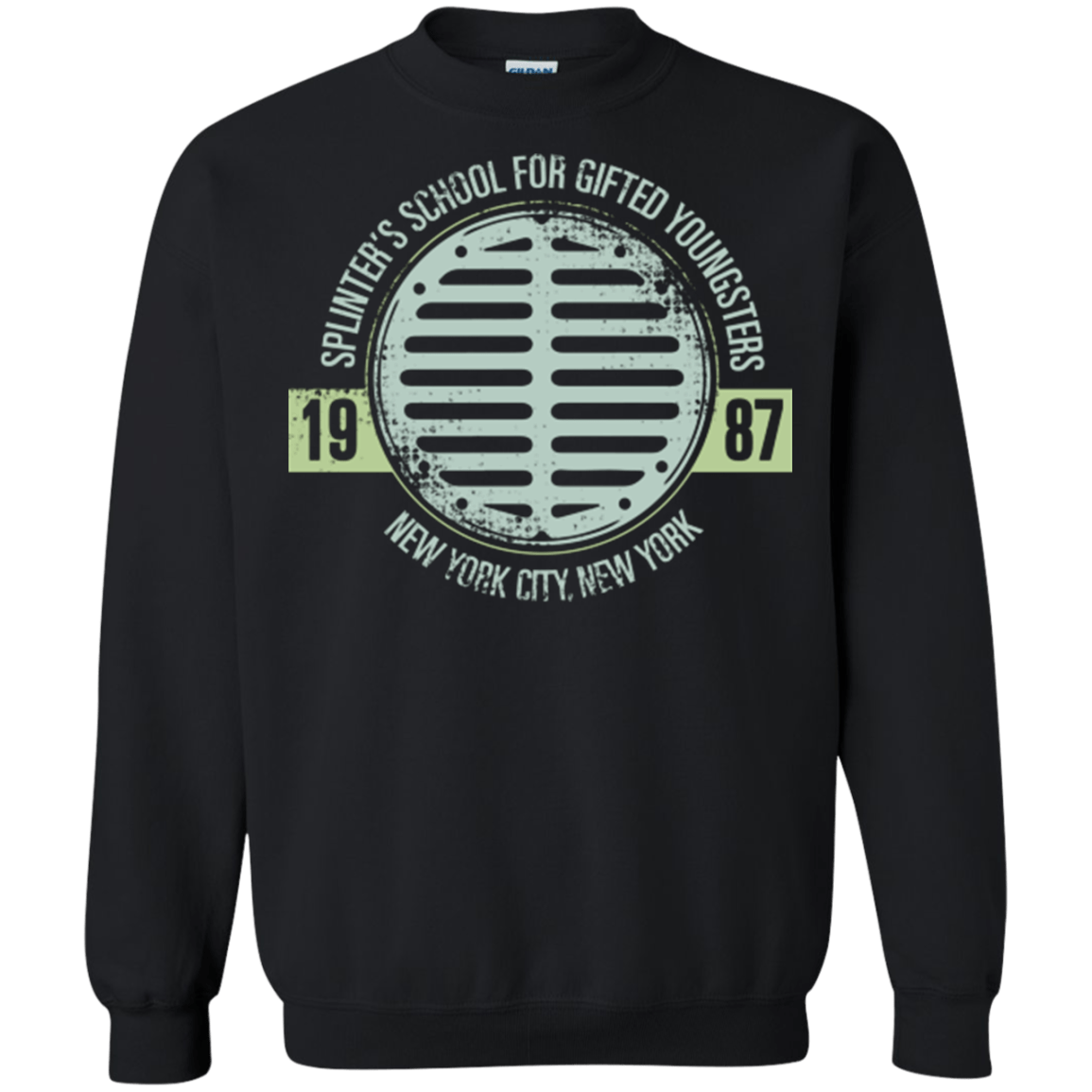 Sweatshirts Black / Small Splinters School Crewneck Sweatshirt