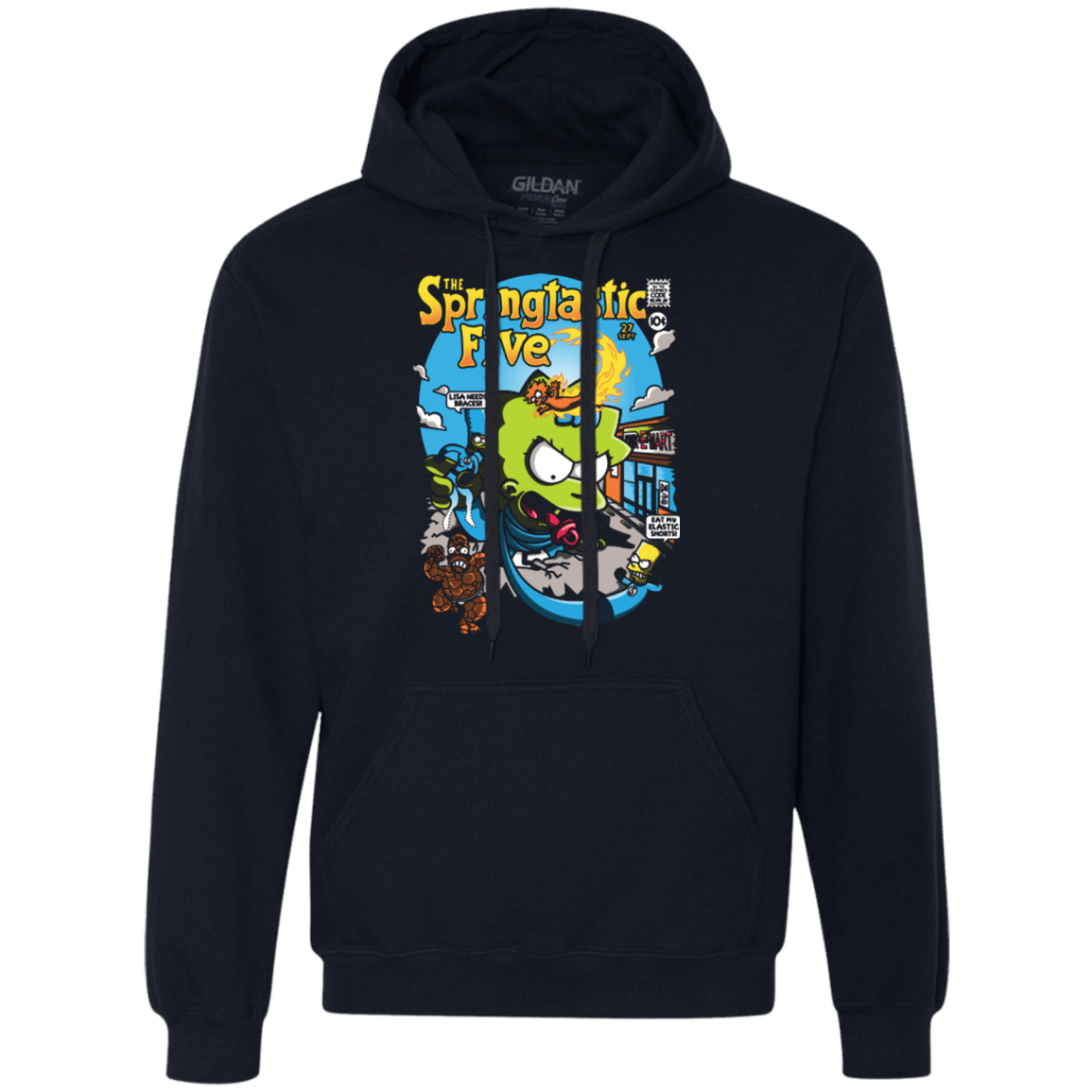 Sweatshirts Navy / Small Springtastic Premium Fleece Hoodie