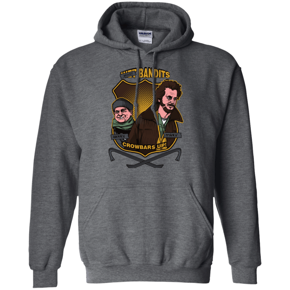 Sweatshirts Dark Heather / Small Sticky Bandits Pullover Hoodie