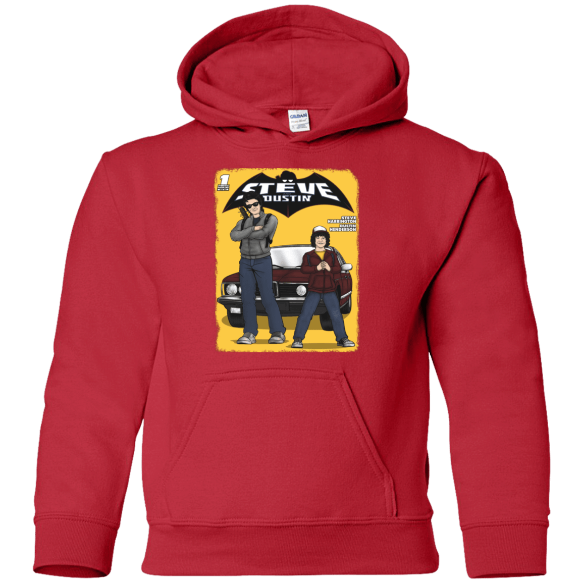 Sweatshirts Red / YS Strange Duo Youth Hoodie