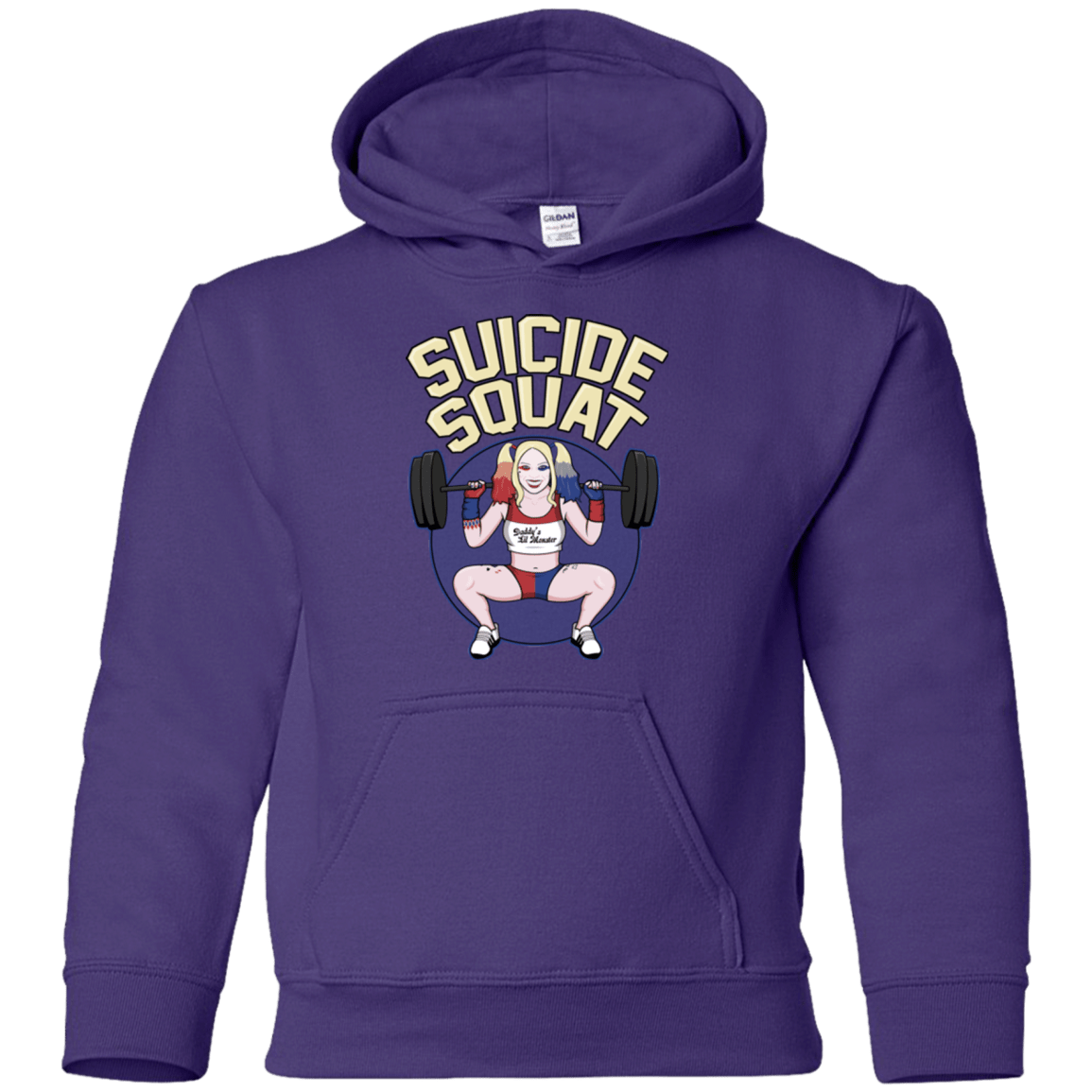 Sweatshirts Purple / YS Suicide Squat Youth Hoodie