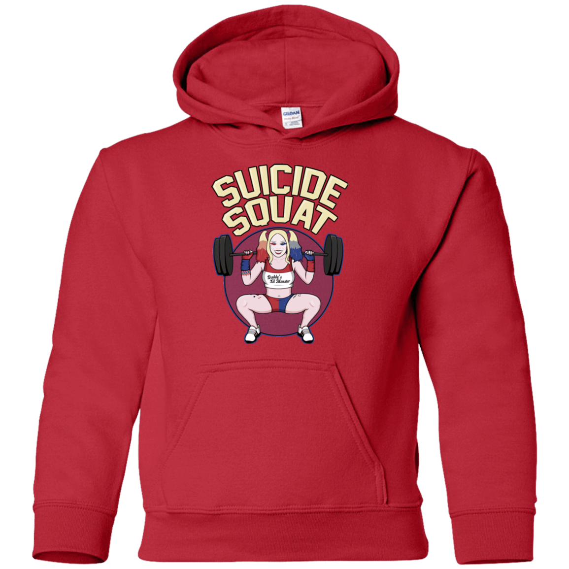Sweatshirts Red / YS Suicide Squat Youth Hoodie