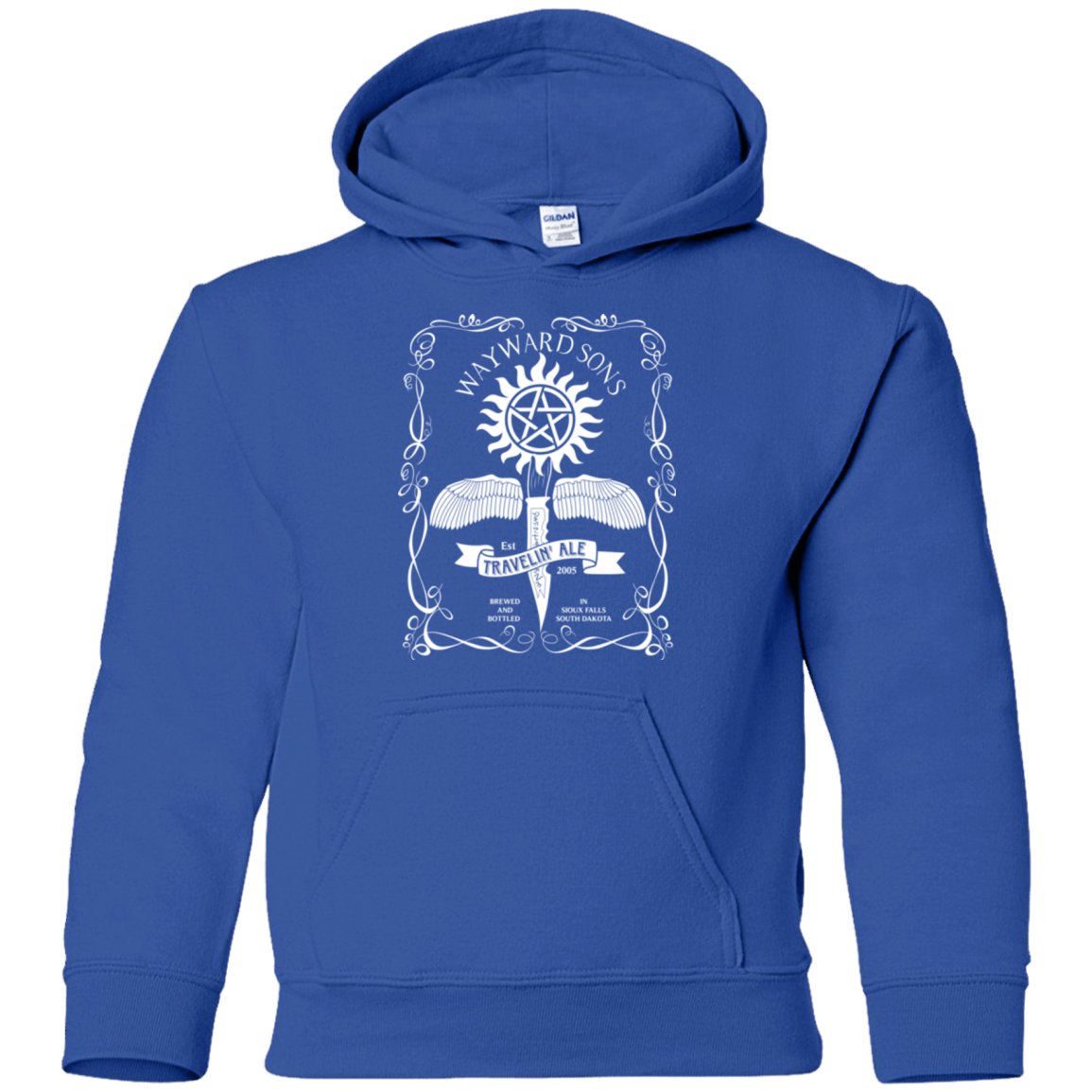 Sweatshirts Royal / YS Supernatural 3 Youth Hoodie
