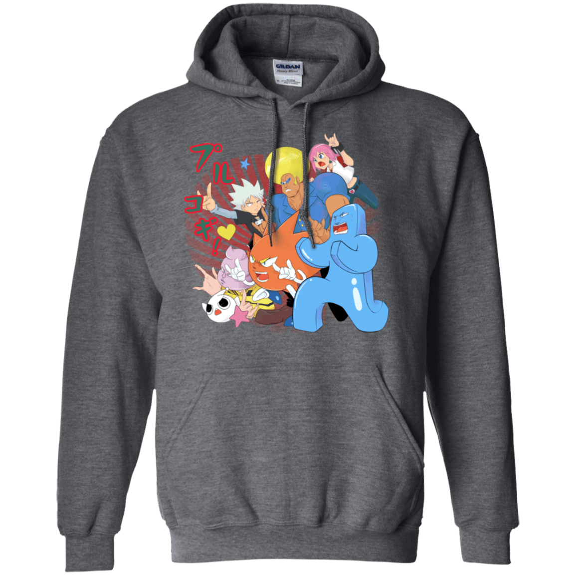 Sweatshirts Dark Heather / S Supra Prukogi Pullover Hoodie