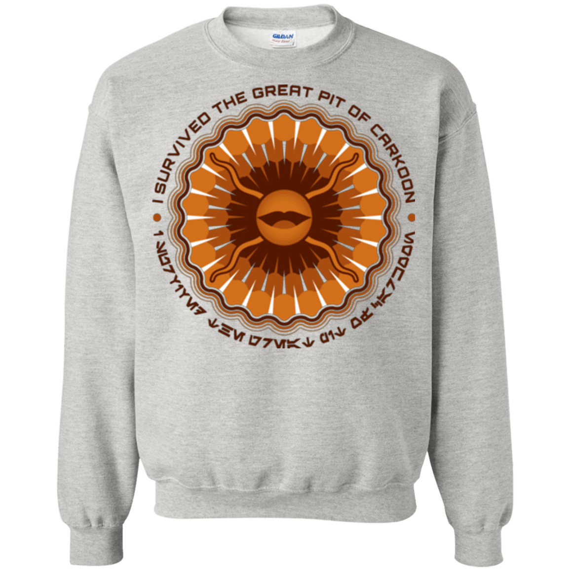 Sweatshirts Ash / Small Surviving The Sarlacc Crewneck Sweatshirt