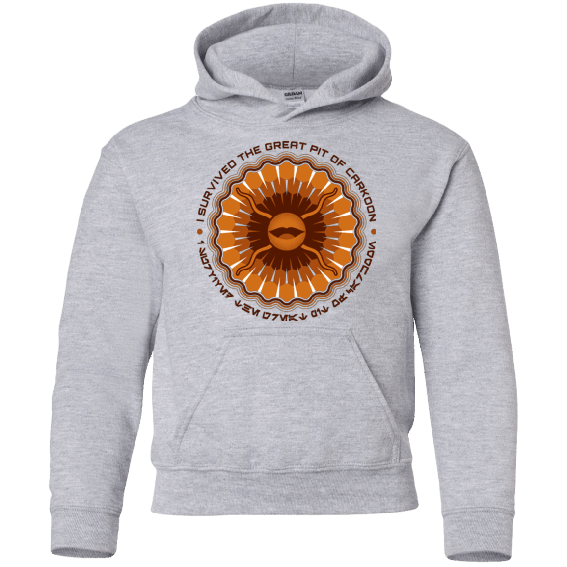 Sweatshirts Sport Grey / YS Surviving The Sarlacc Youth Hoodie