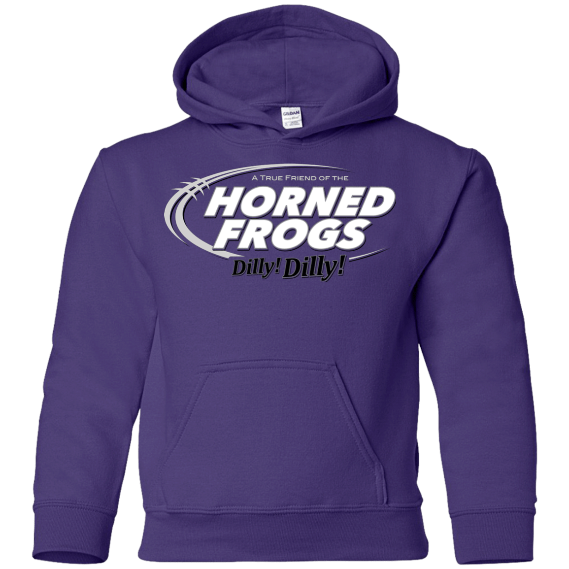 Sweatshirts Purple / YS TCU Dilly Dilly Youth Hoodie