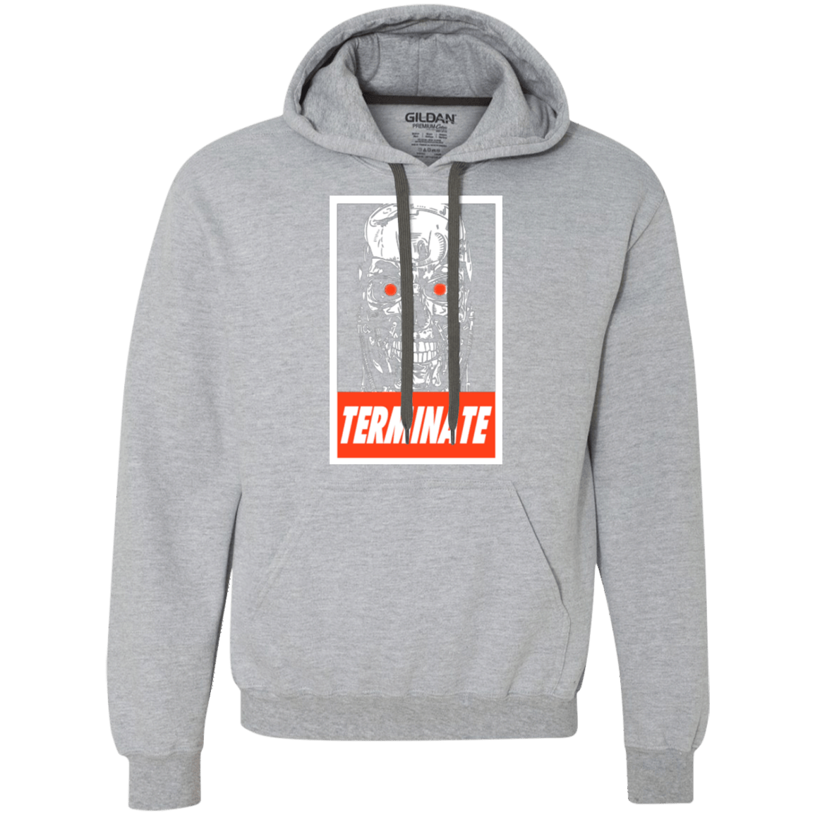 Sweatshirts Sport Grey / Small Terminate Premium Fleece Hoodie