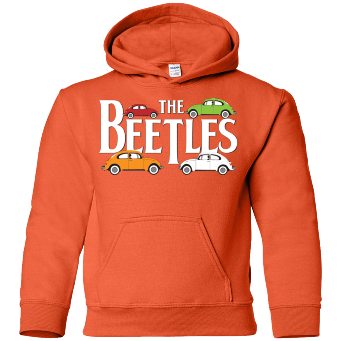 Sweatshirts Orange / YS The Beetles Youth Hoodie