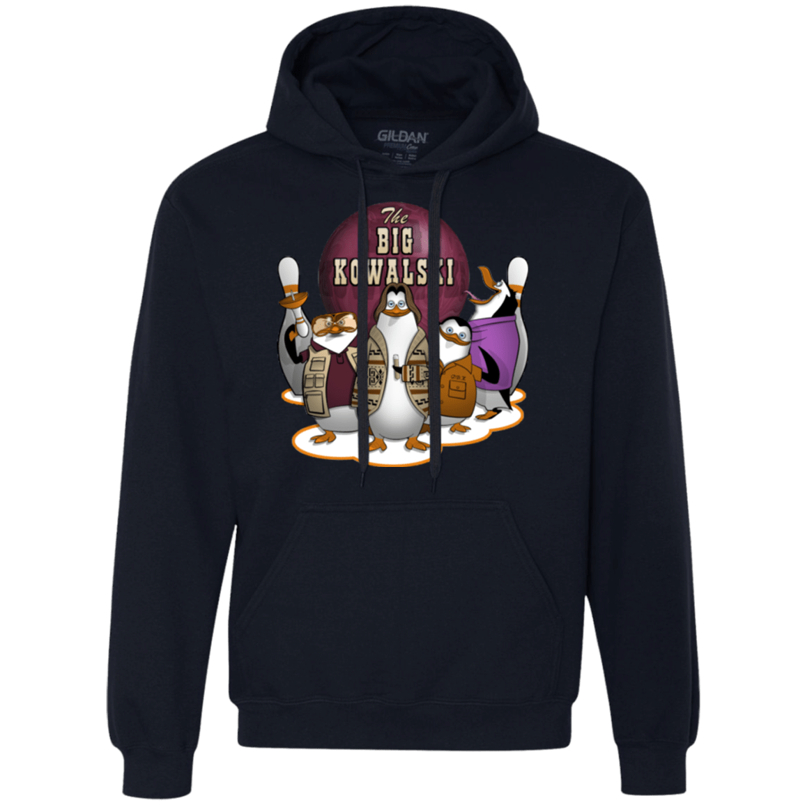 Sweatshirts Navy / Small The Big Kowalski Premium Fleece Hoodie