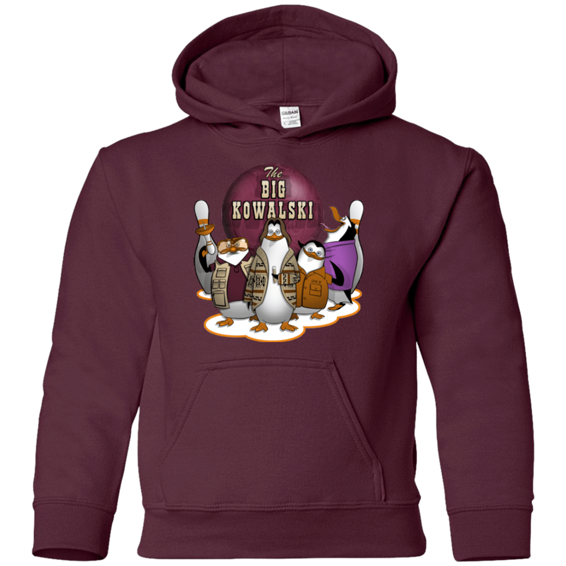 Sweatshirts Maroon / YS The Big Kowalski Youth Hoodie