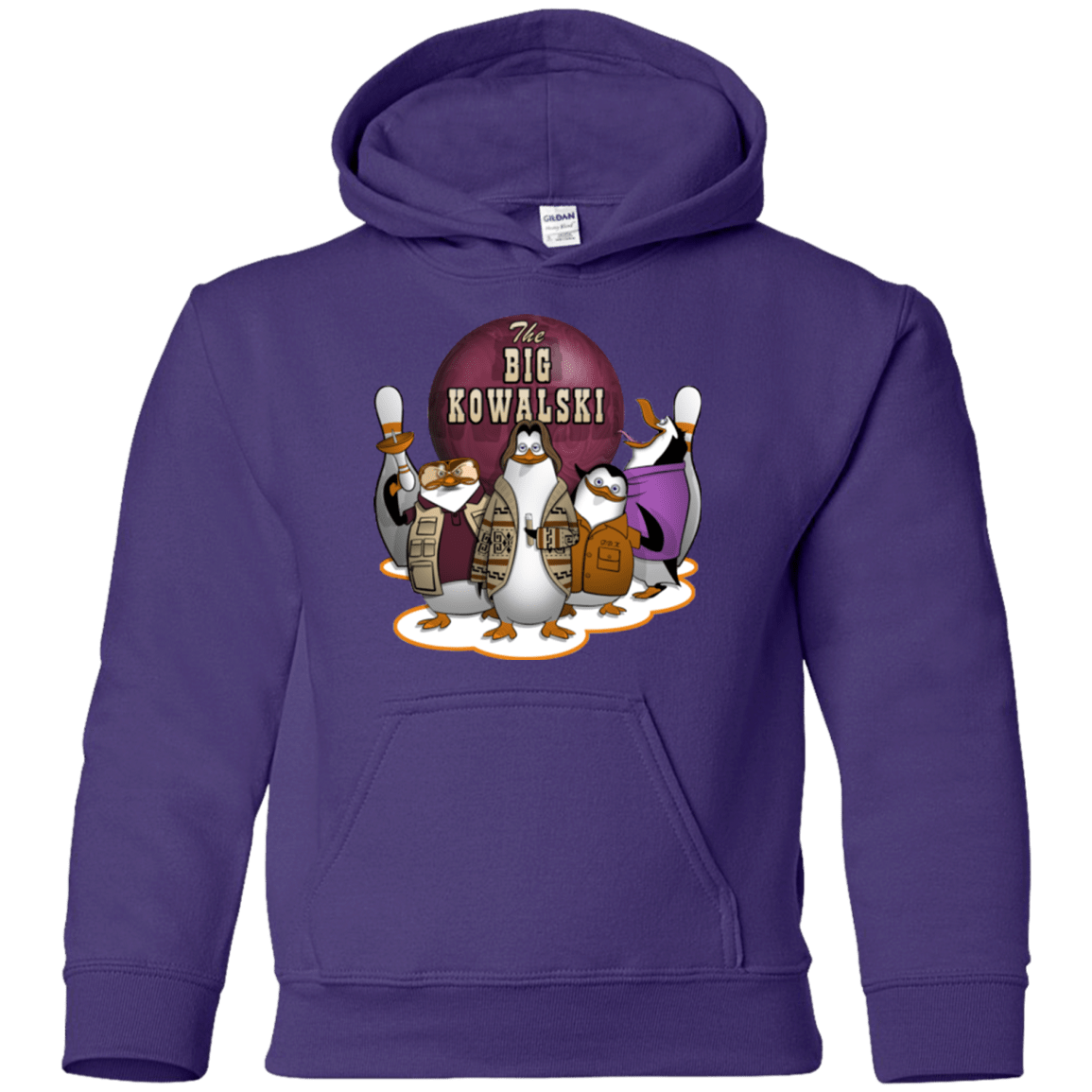 Sweatshirts Purple / YS The Big Kowalski Youth Hoodie