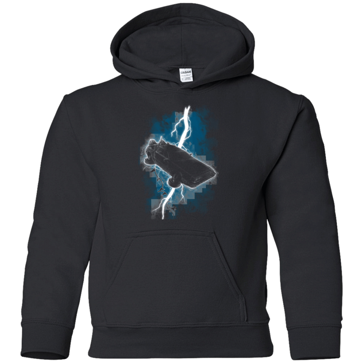 Sweatshirts Black / YS The Delorean Returns Youth Hoodie