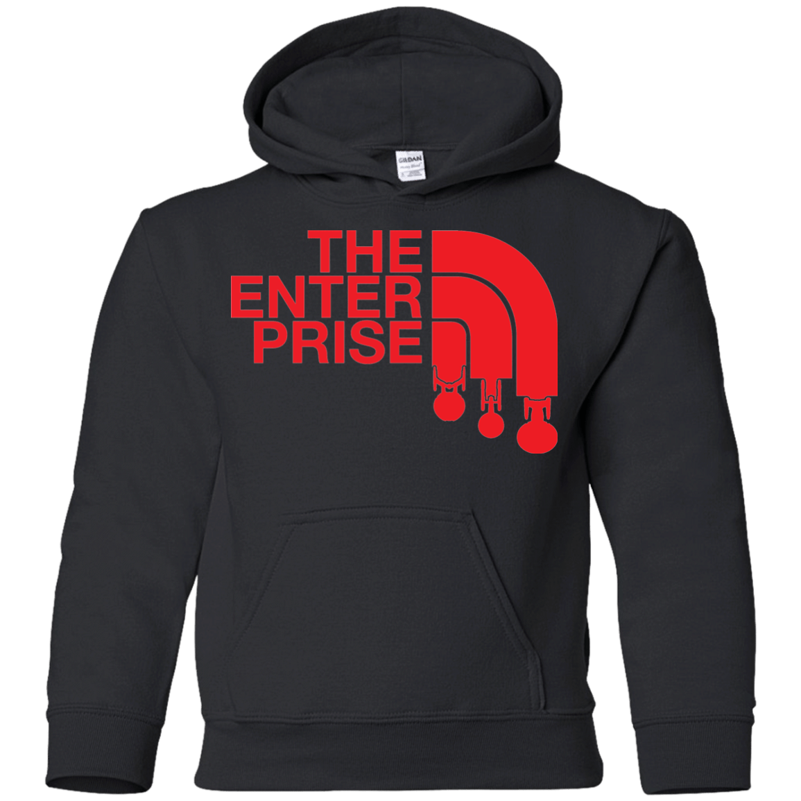 Sweatshirts Black / YS The Enterprise Youth Hoodie