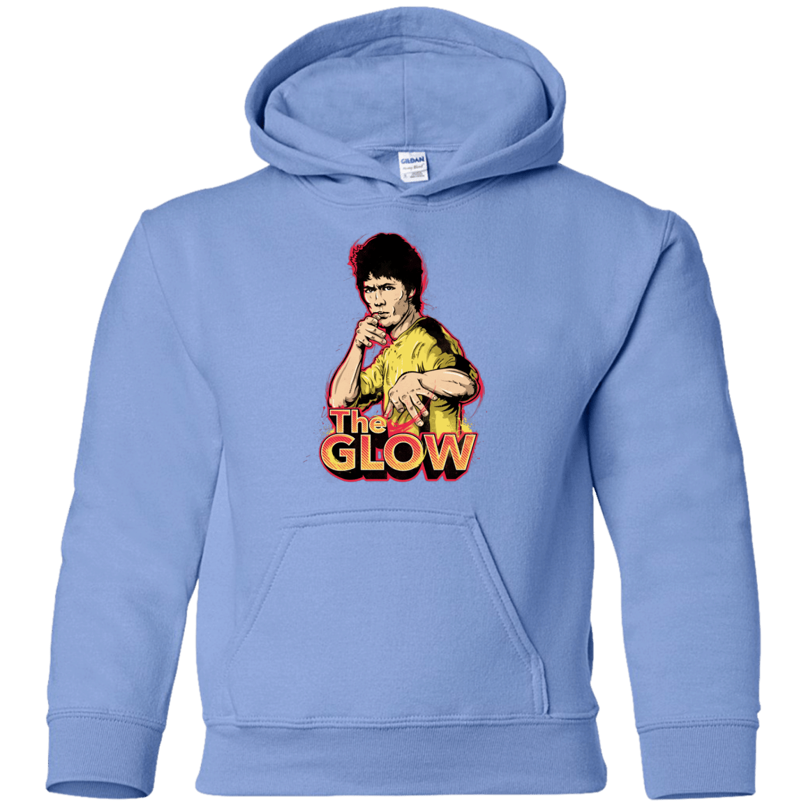 Sweatshirts Carolina Blue / YS The Glow Youth Hoodie