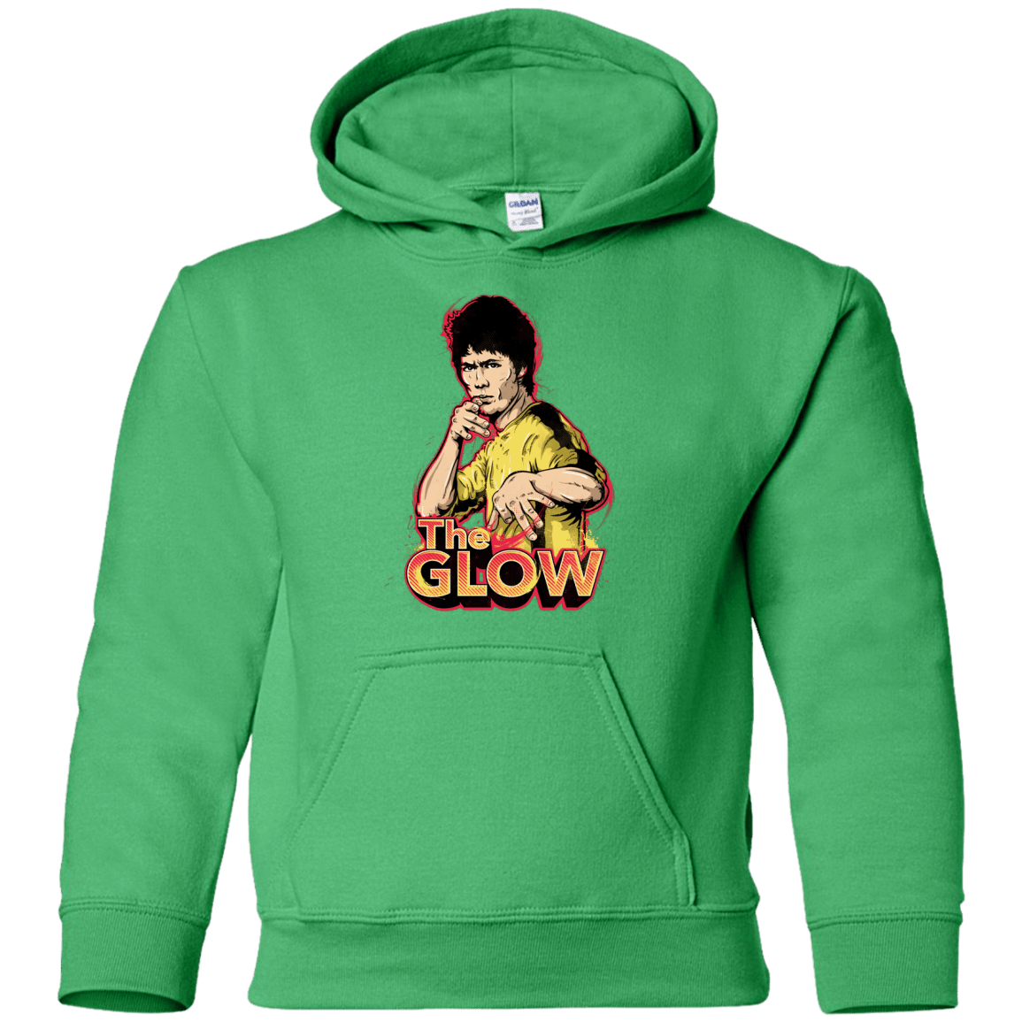 Sweatshirts Irish Green / YS The Glow Youth Hoodie