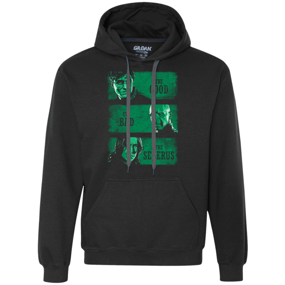 Sweatshirts Black / Small The Good the Bad and the Severus Premium Fleece Hoodie