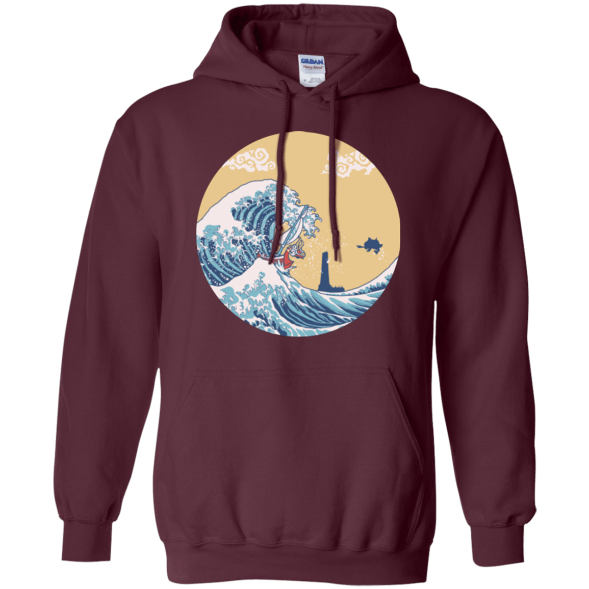 Sweatshirts Maroon / Small The Great Sea Pullover Hoodie