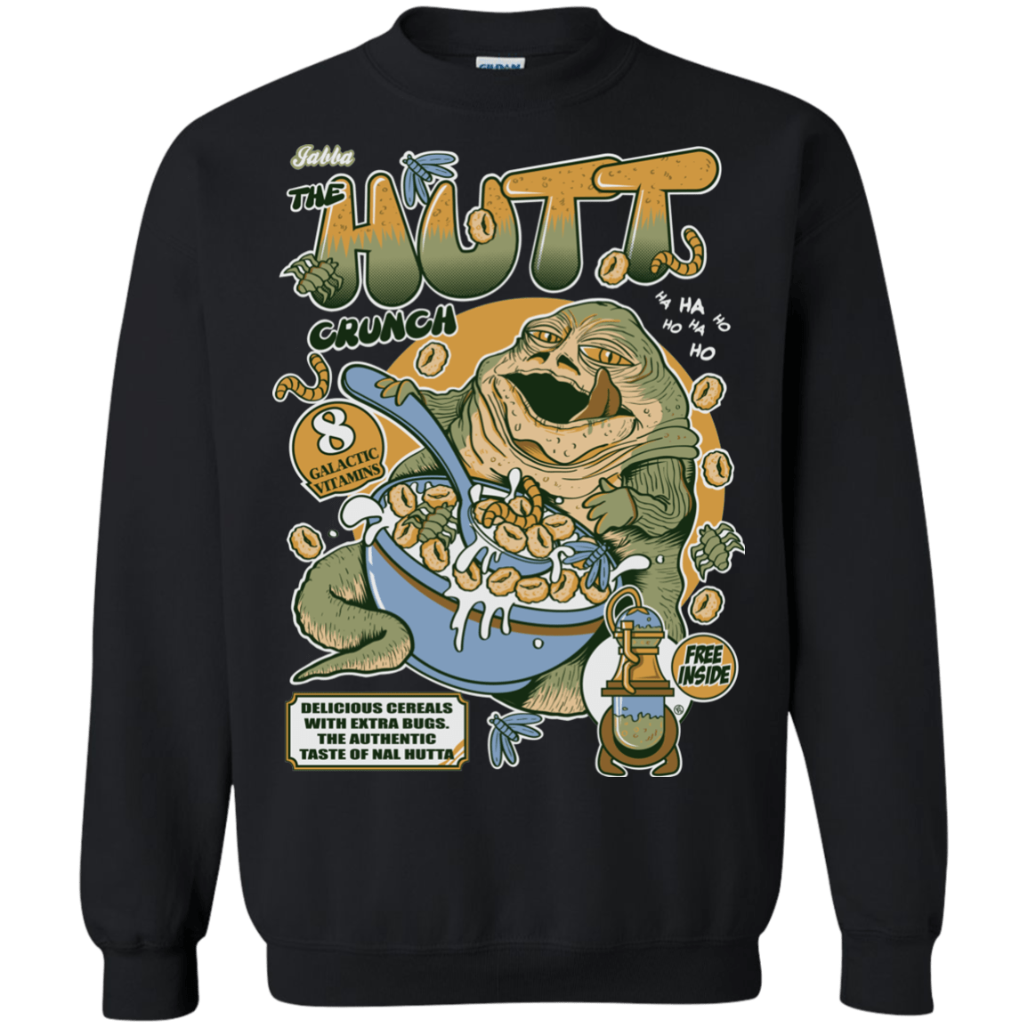 Sweatshirts Black / S The Hutt Crunch Crewneck Sweatshirt