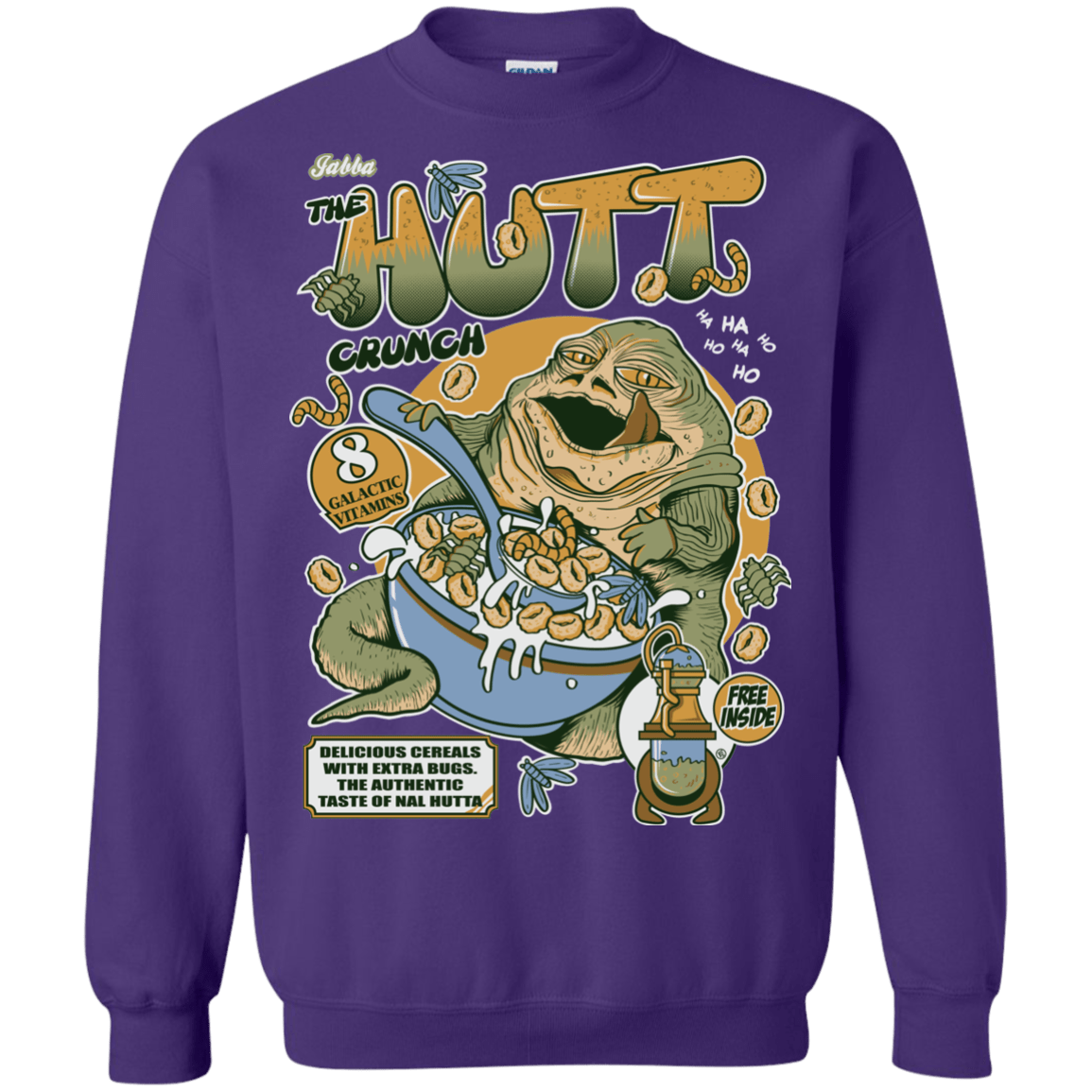 Sweatshirts Purple / S The Hutt Crunch Crewneck Sweatshirt