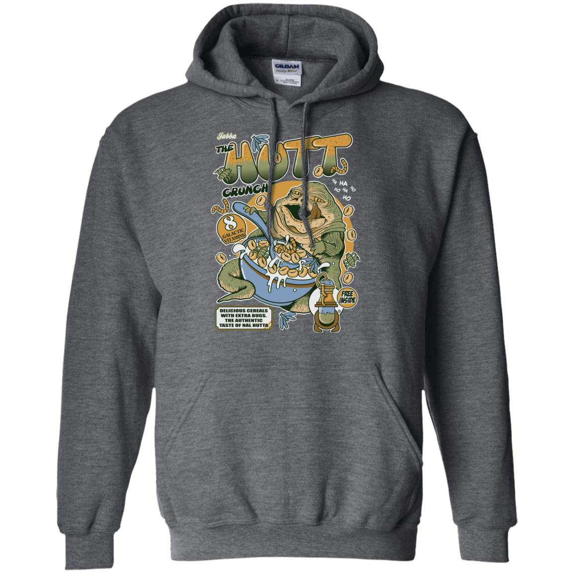 Sweatshirts Dark Heather / S The Hutt Crunch Pullover Hoodie