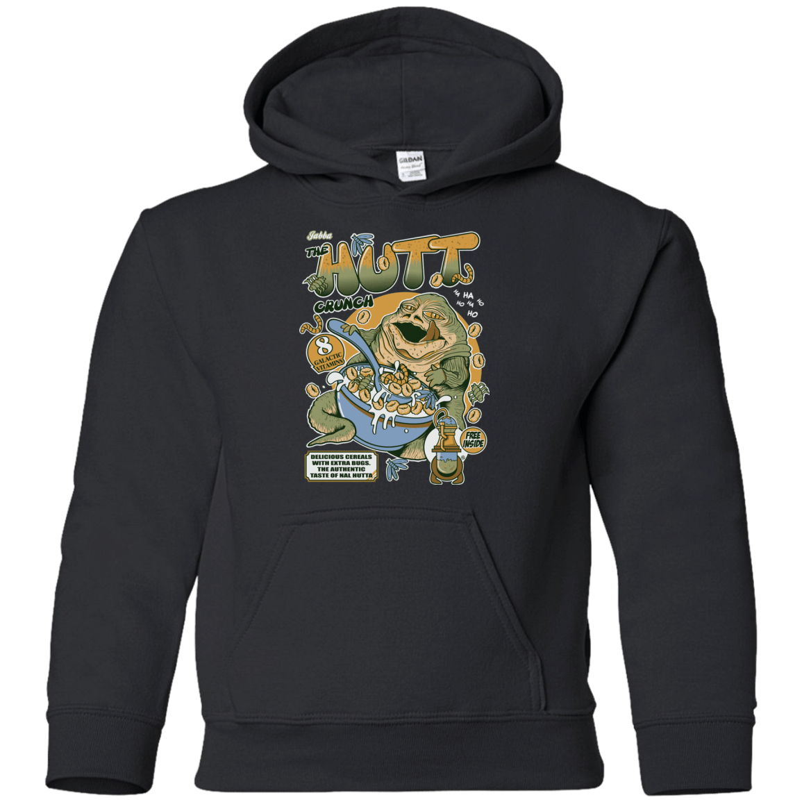 Sweatshirts Black / YS The Hutt Crunch Youth Hoodie