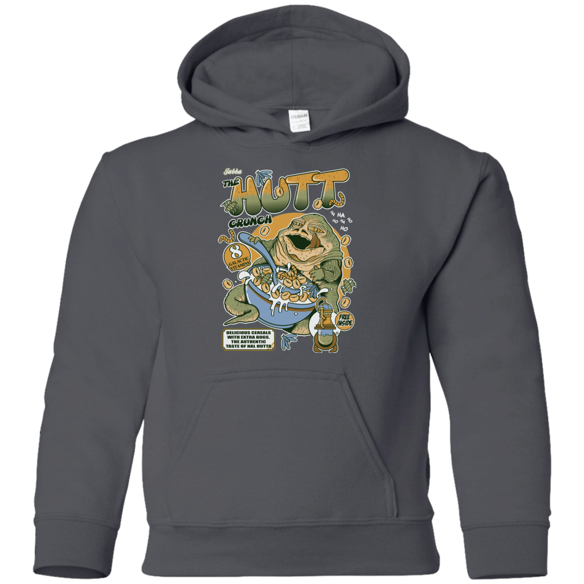 Sweatshirts Charcoal / YS The Hutt Crunch Youth Hoodie