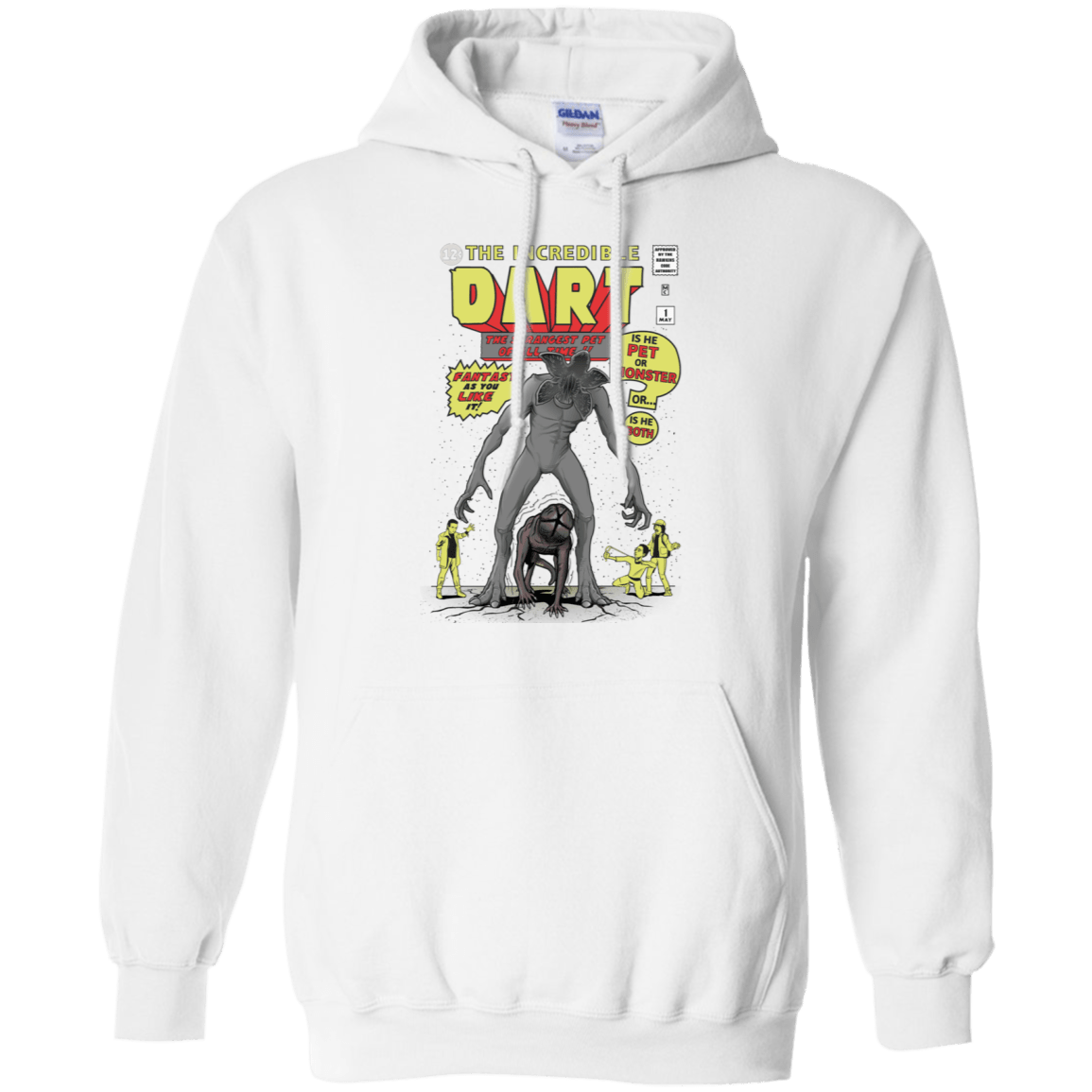 Sweatshirts White / S The Incredible Dart Pullover Hoodie