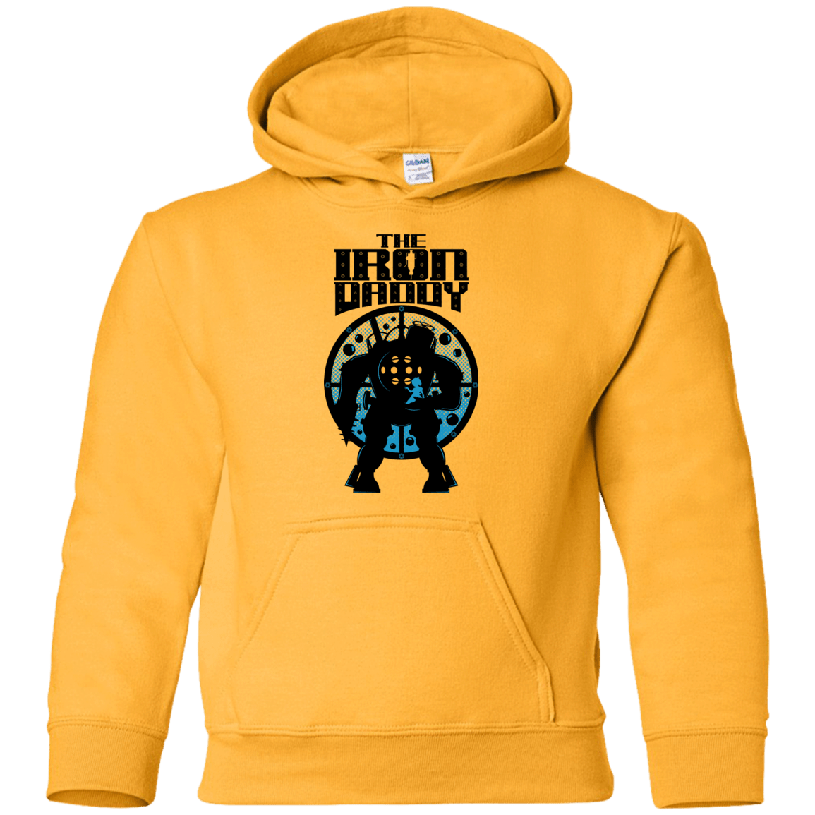 Sweatshirts Gold / YS The Iron Daddy Youth Hoodie