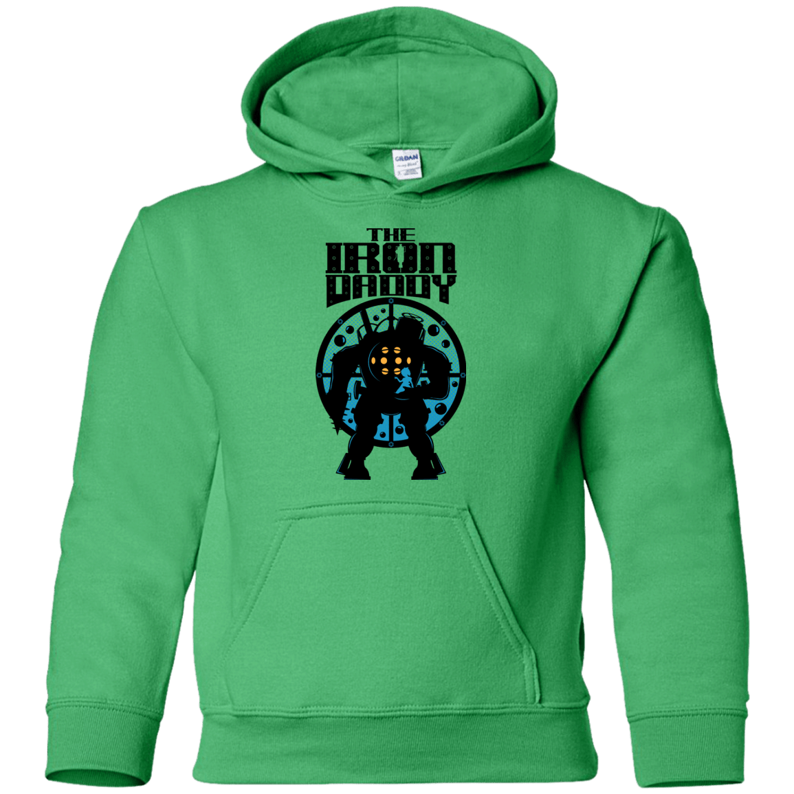 Sweatshirts Irish Green / YS The Iron Daddy Youth Hoodie