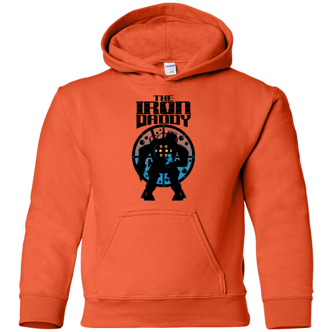 Sweatshirts Orange / YS The Iron Daddy Youth Hoodie