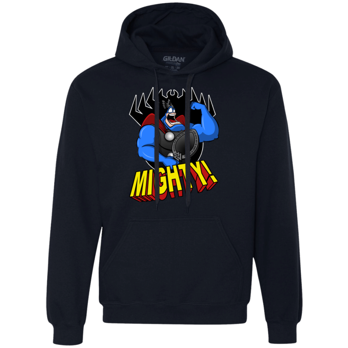 Sweatshirts Navy / Small The Mighty Tick Premium Fleece Hoodie
