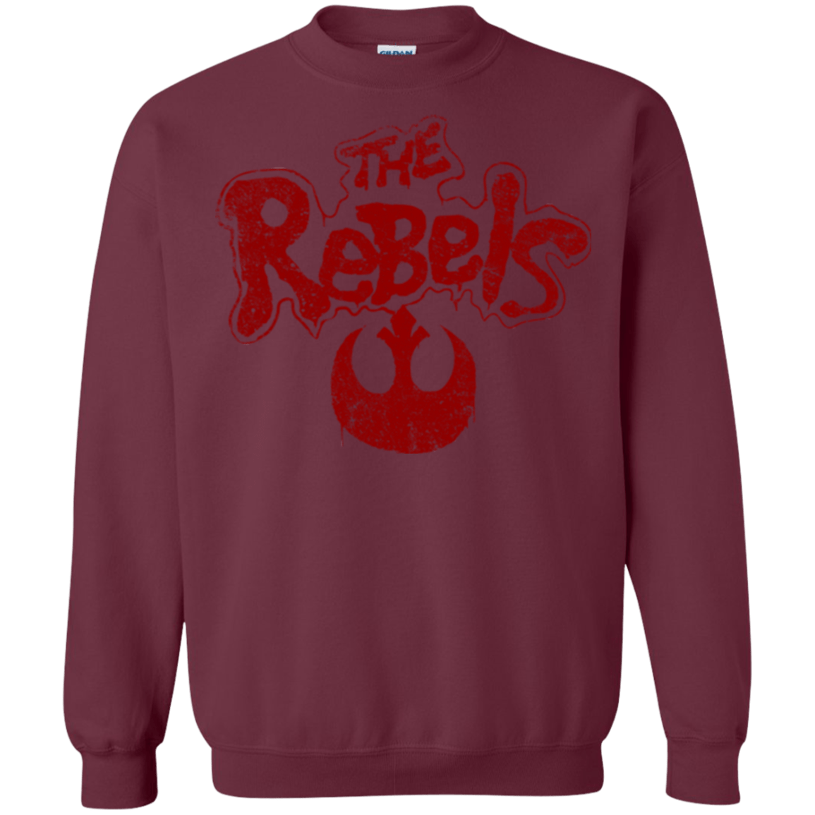 Sweatshirts Maroon / Small The Rebels (1) Crewneck Sweatshirt