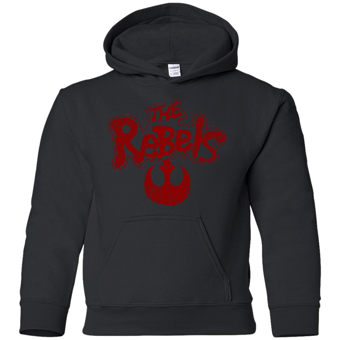 Sweatshirts Black / YS The Rebels (1) Youth Hoodie