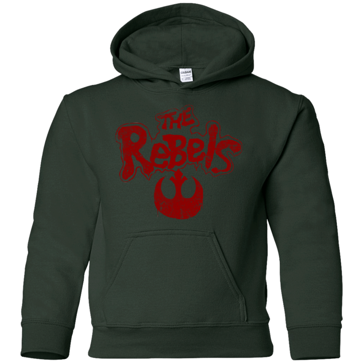 Sweatshirts Forest Green / YS The Rebels (1) Youth Hoodie