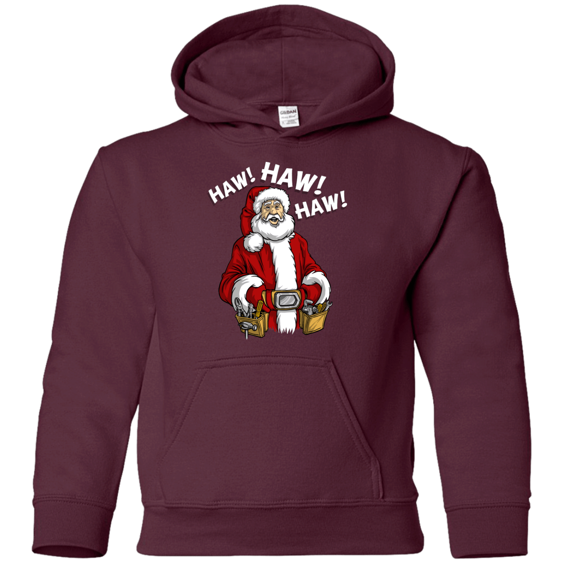 Sweatshirts Maroon / YS The Santa Clause tool man Taylor Youth Hoodie