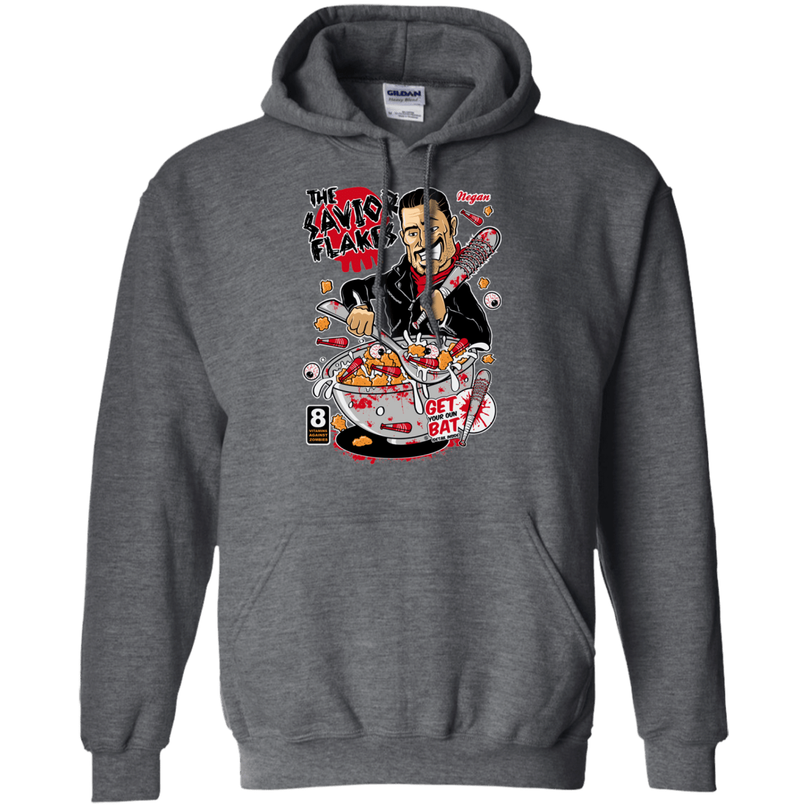 Sweatshirts Dark Heather / S The Savior Flakes Pullover Hoodie