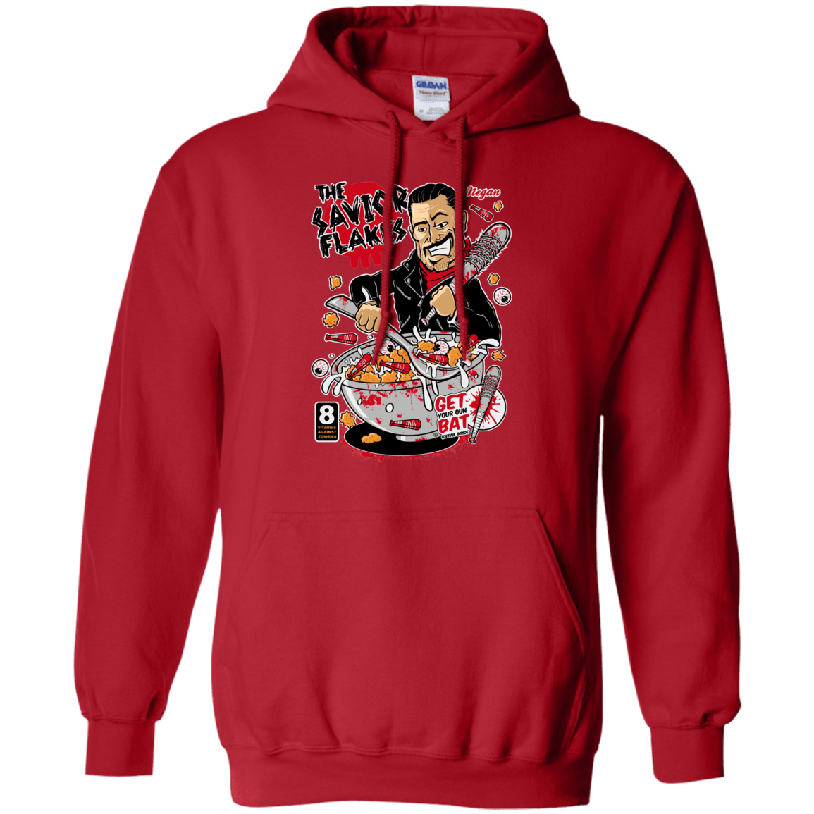 Sweatshirts Red / S The Savior Flakes Pullover Hoodie