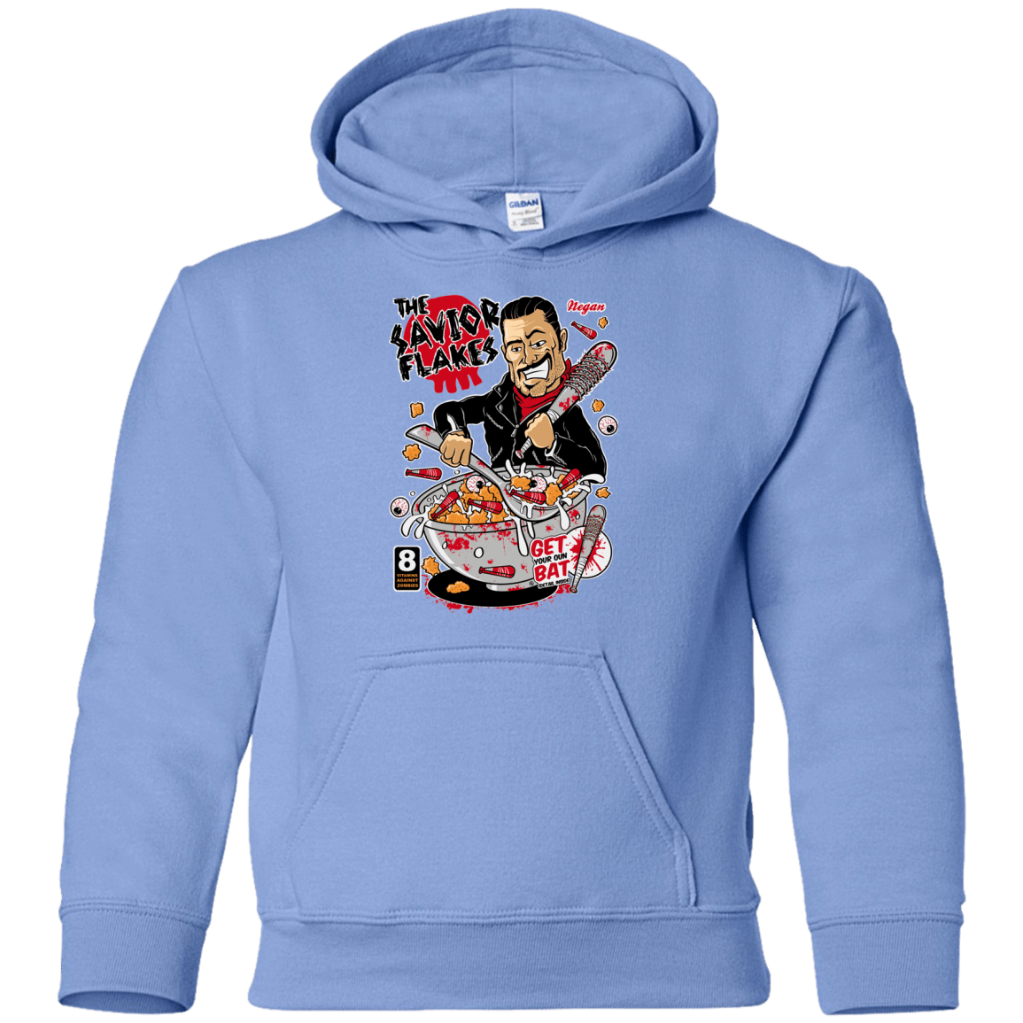 Sweatshirts Carolina Blue / YS The Savior Flakes Youth Hoodie