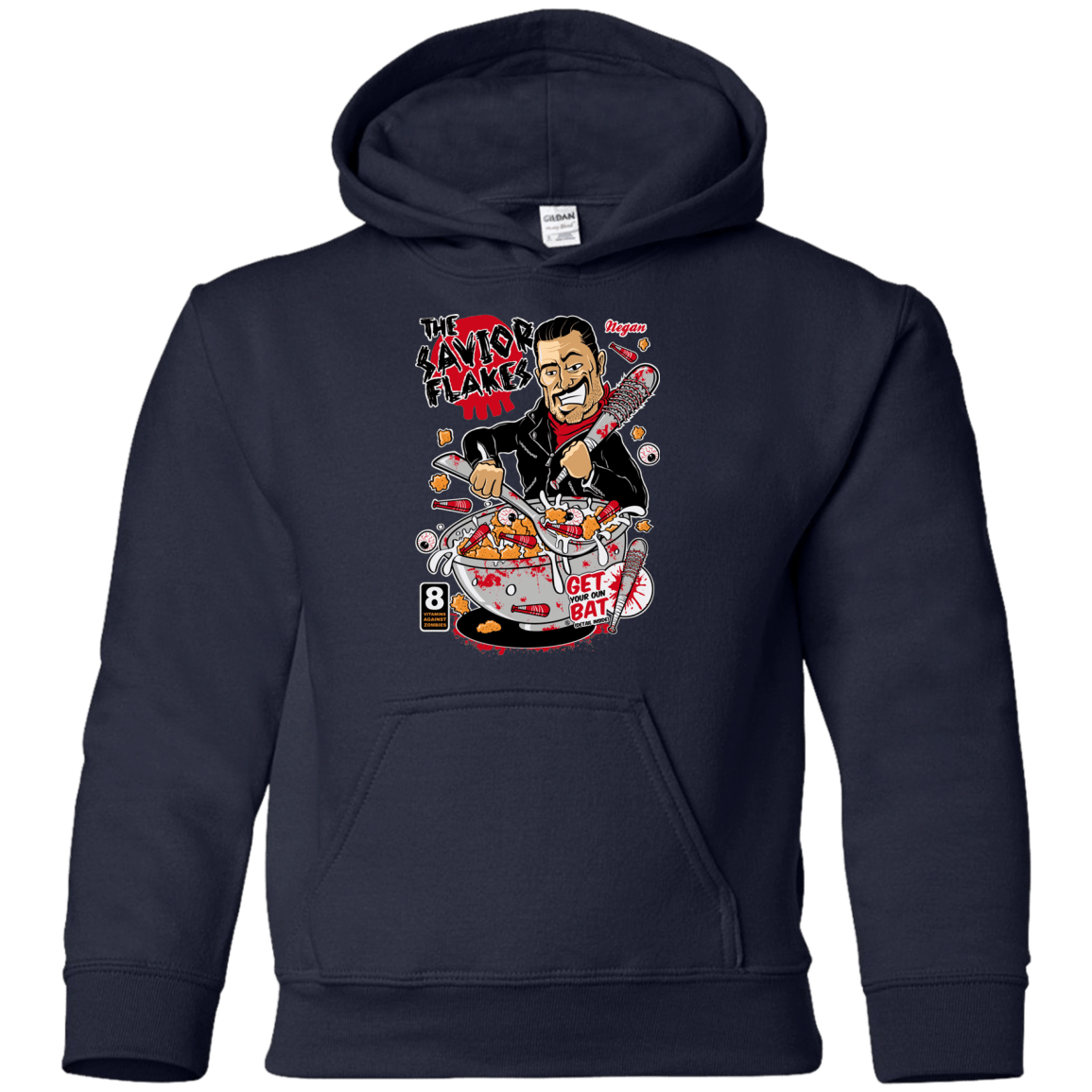 Sweatshirts Navy / YS The Savior Flakes Youth Hoodie