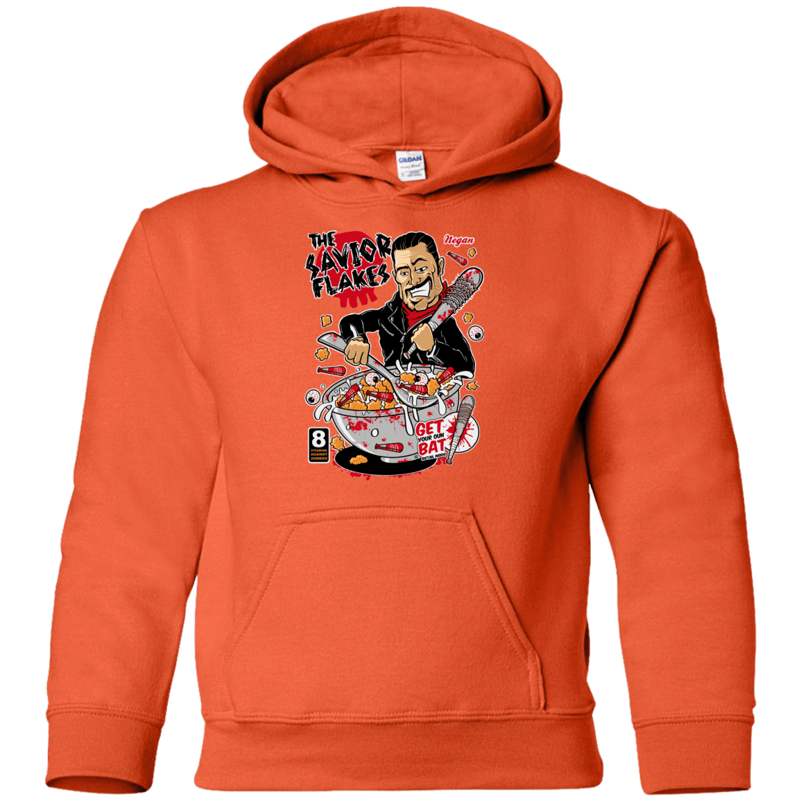Sweatshirts Orange / YS The Savior Flakes Youth Hoodie