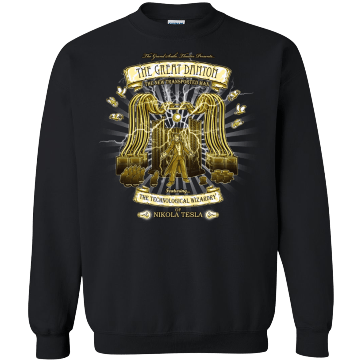 Sweatshirts Black / Small The Teslige Crewneck Sweatshirt