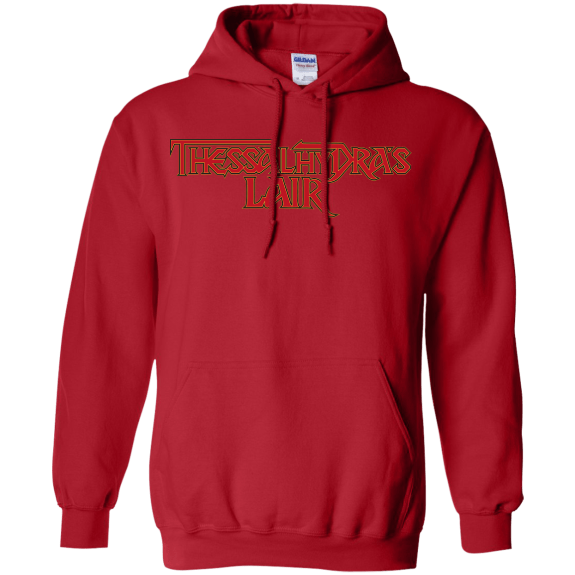 Sweatshirts Red / S Thessalhydras Lair Pullover Hoodie