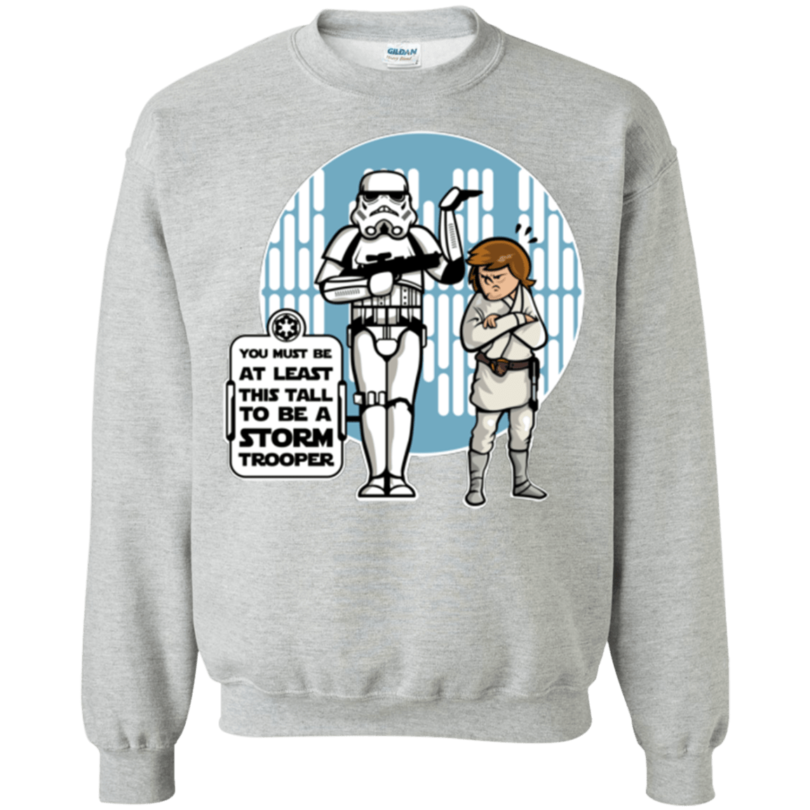 Sweatshirts Sport Grey / Small This Tall Crewneck Sweatshirt