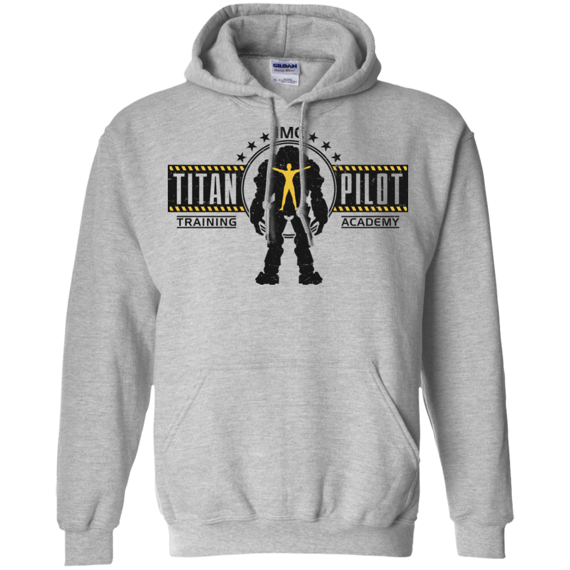 Sweatshirts Sport Grey / S Titan Pilot Pullover Hoodie