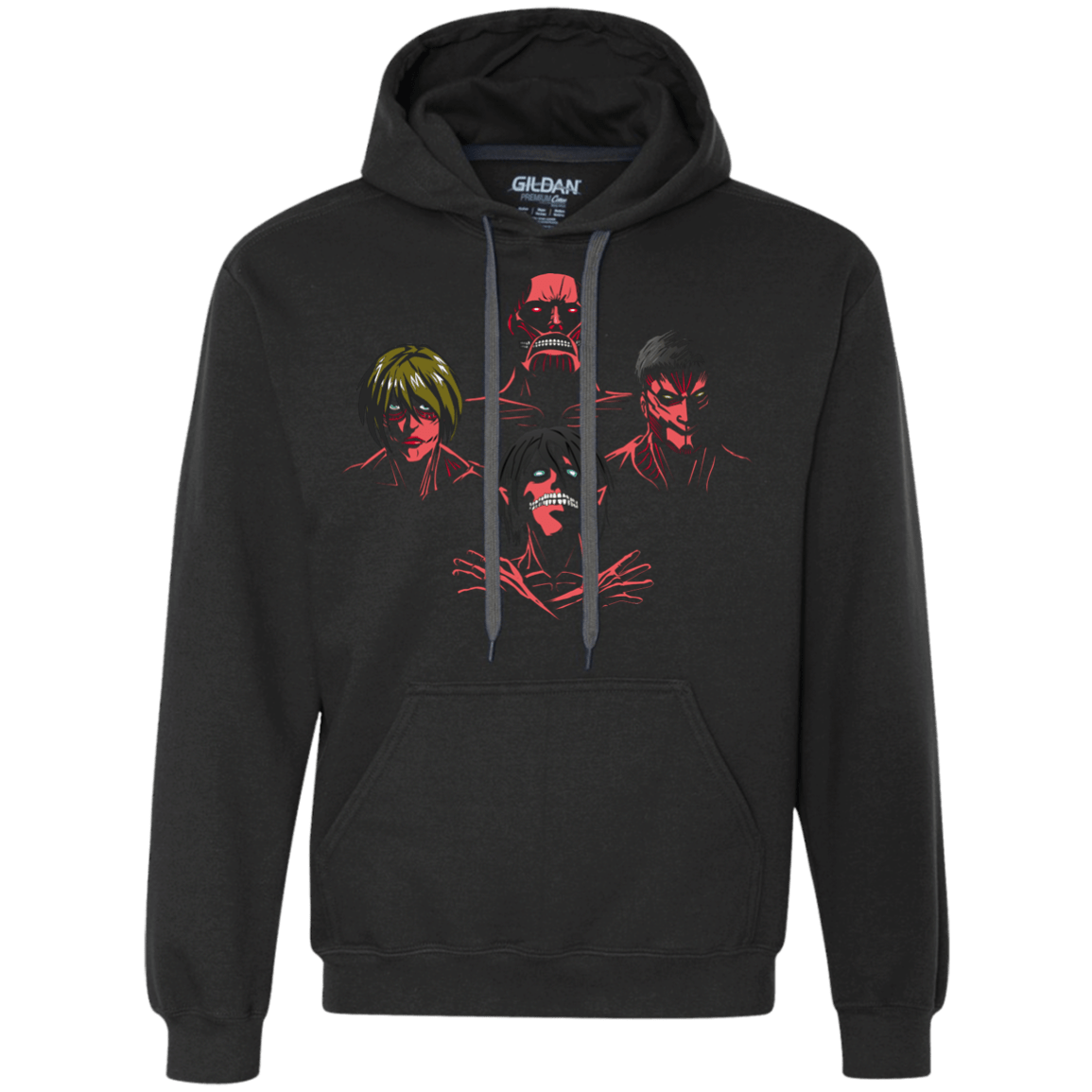 Sweatshirts Black / S Titan Rhapsody Premium Fleece Hoodie